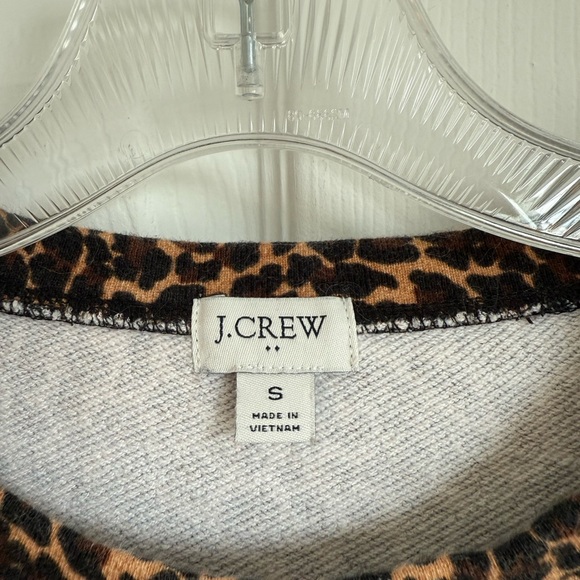 J. Crew Leopard Print Top - Picture 2 of 3